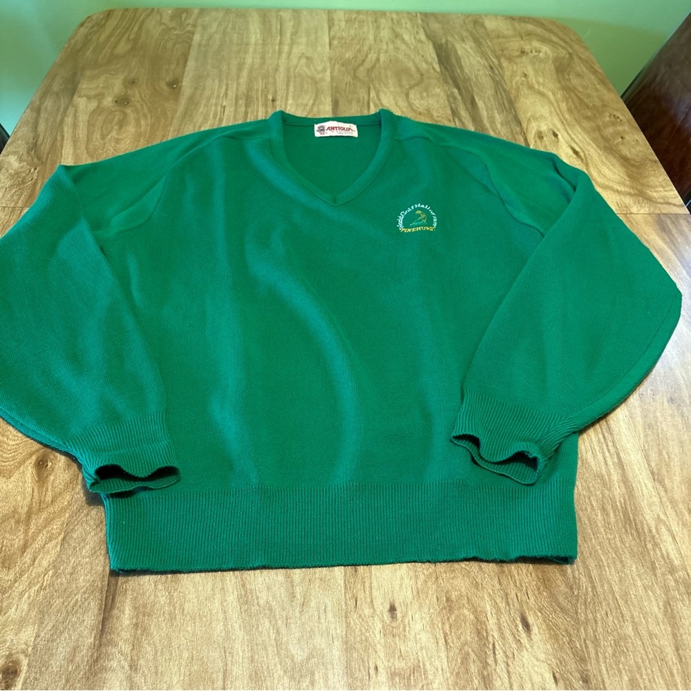 Vintage Antigua of Scottsdale Pinehurst Golf Sweater Mens Size Large Long Sleeve